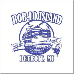 Boblo Island - Detroit, MI (vintage look) Posters and Art